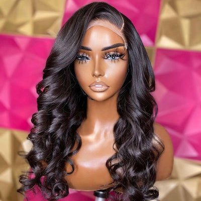 13*4 Bodywaves Long Human Hair