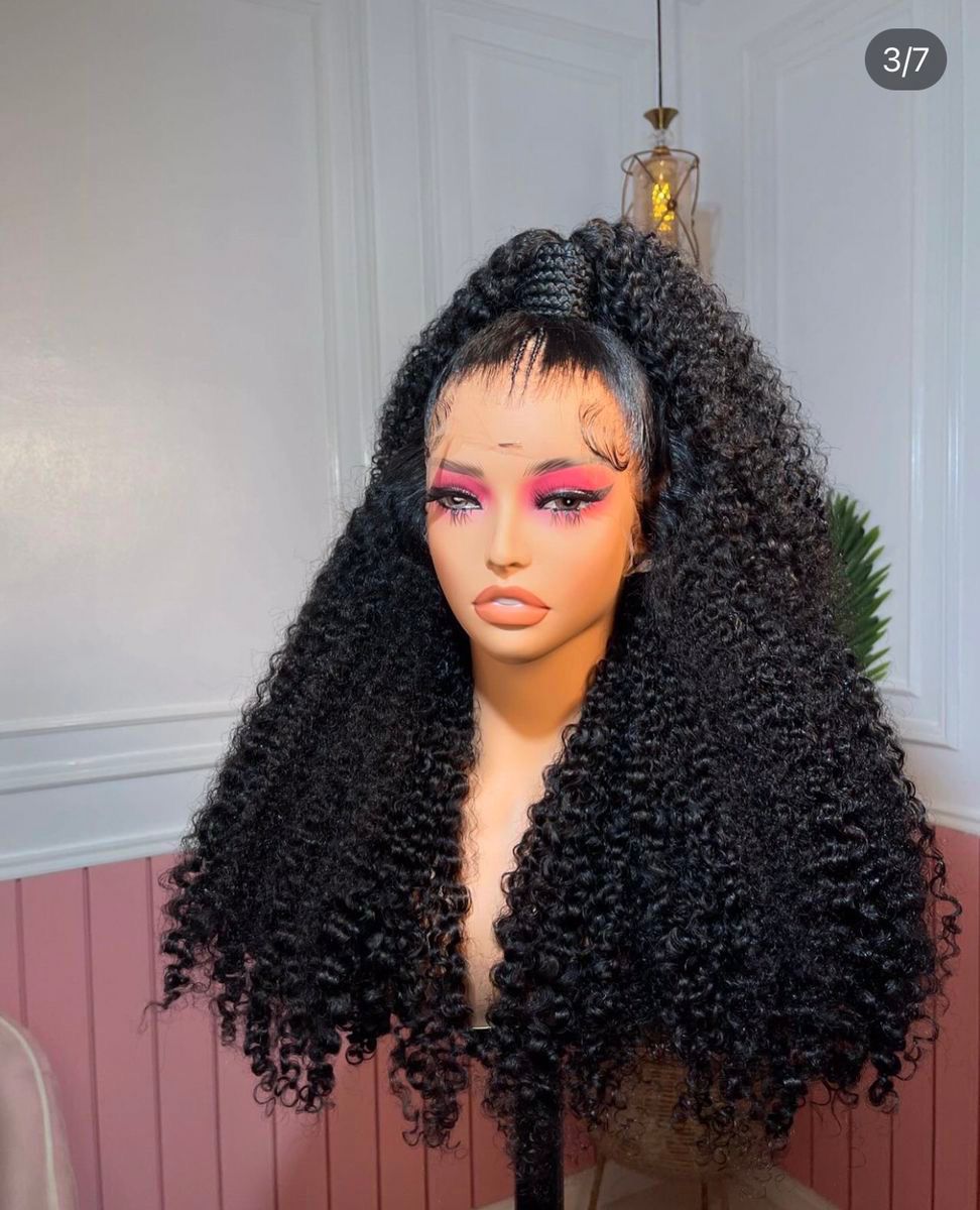 13*4 Waterwave Long Human Hair