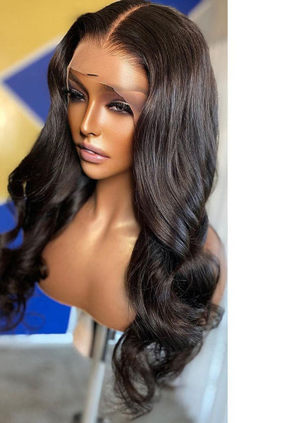 13*4 Bodywaves Long Human Hair