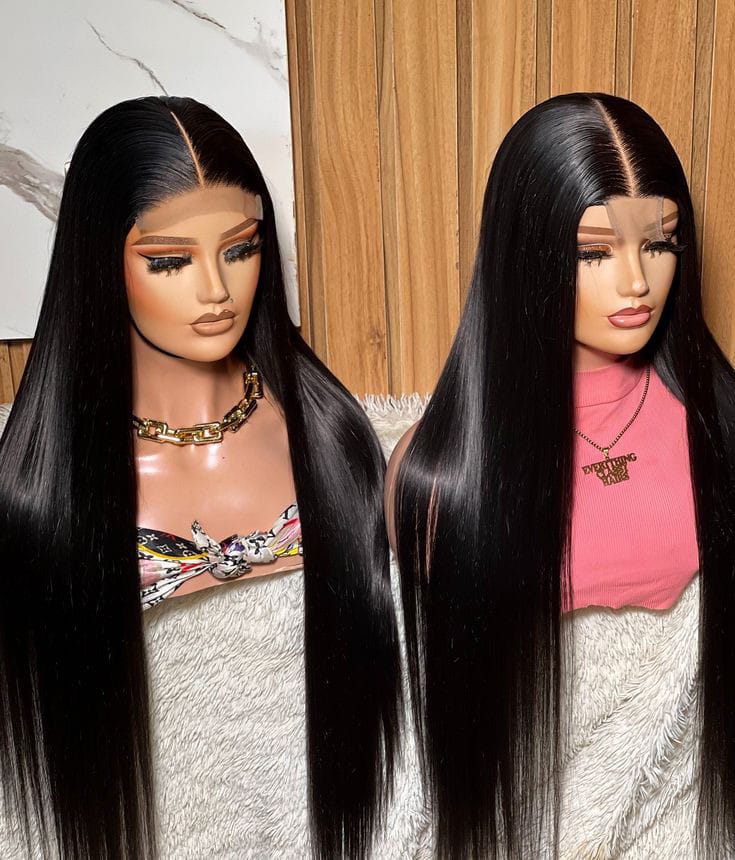 13*4 long  Straight Human Hair