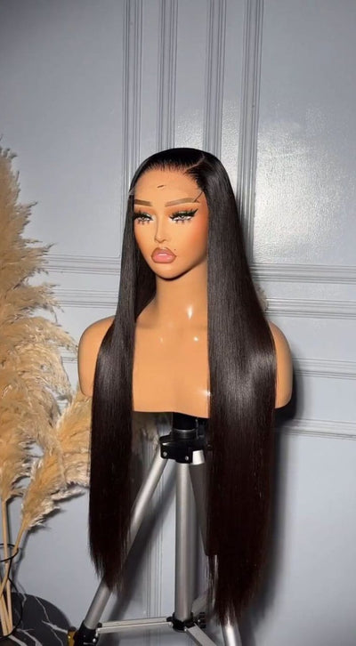 13*4 long  Straight Human Hair