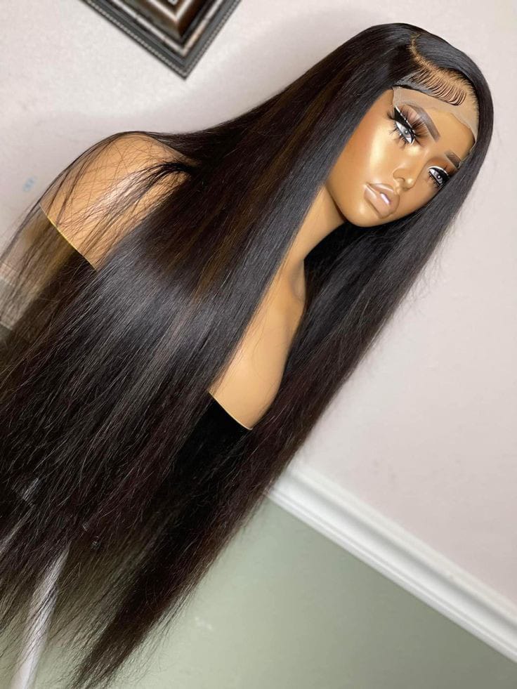 13*4 long  Straight Human Hair