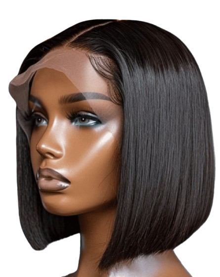 13*4 Bob Straight Wigs