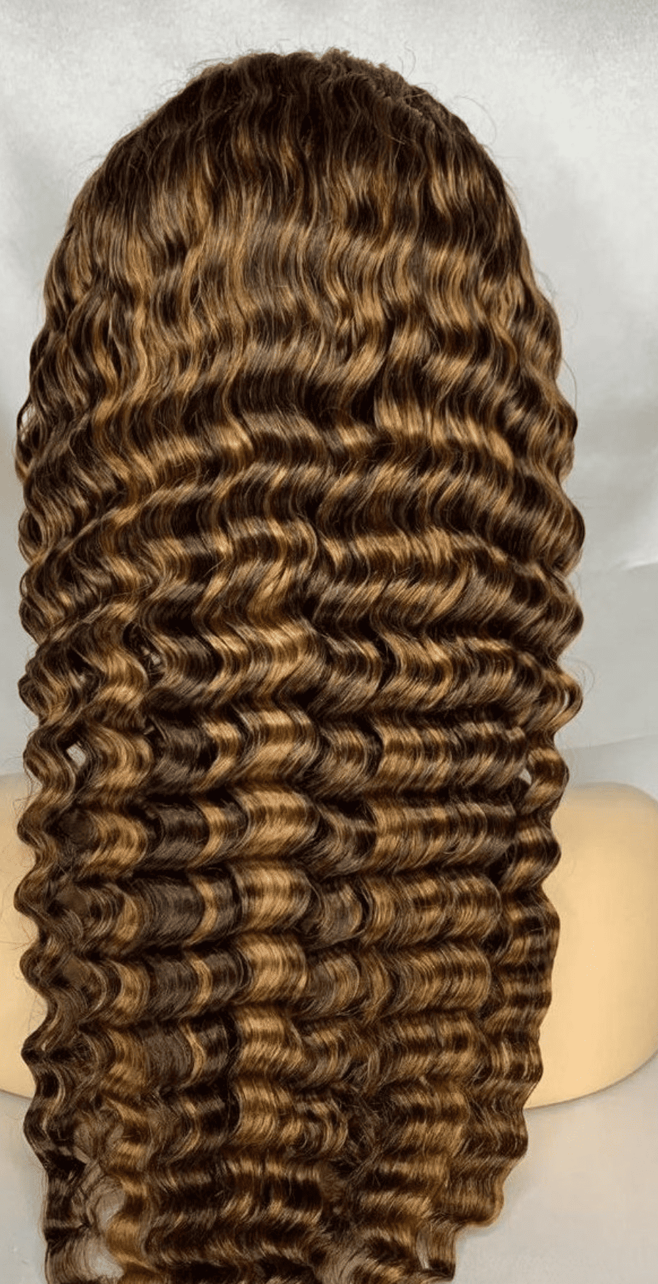 blonde coloured human hair